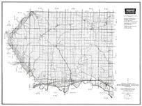 Pottawatomie County, Olsburg, St. George, Wamego, Emmett, Onaga, Havensville, Wheaton, Kansas State Atlas 1958 County Highway Maps
